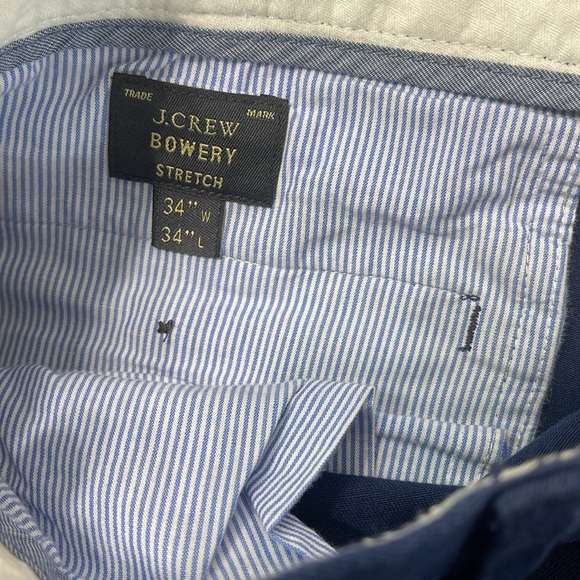 J. Crew Men's slim cut navy Pants - Picture 7 of 7